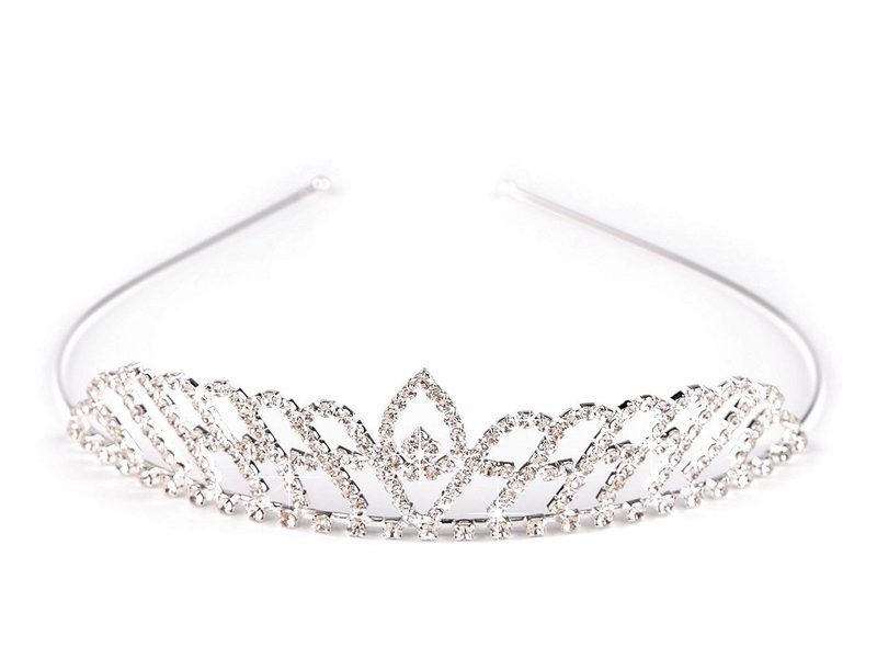 Štrasová čelenka / korunka do vlasů