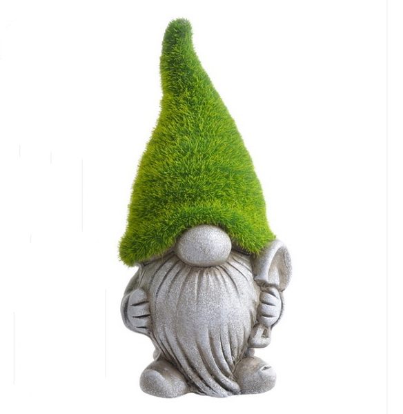 Dekoční malý trpaslík s lopatkou 18 cm