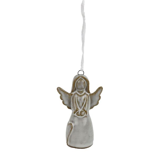 Anděl k zavěšení X6290/1 - 4 × 2,8 × 7,6 cm