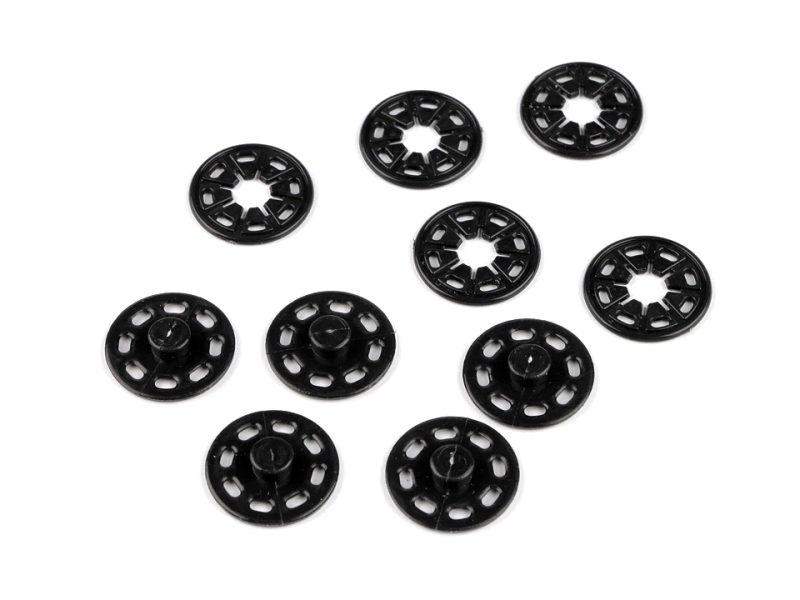 Plastové patentky / stiskací knoflíky Ø25 mm 5 párů