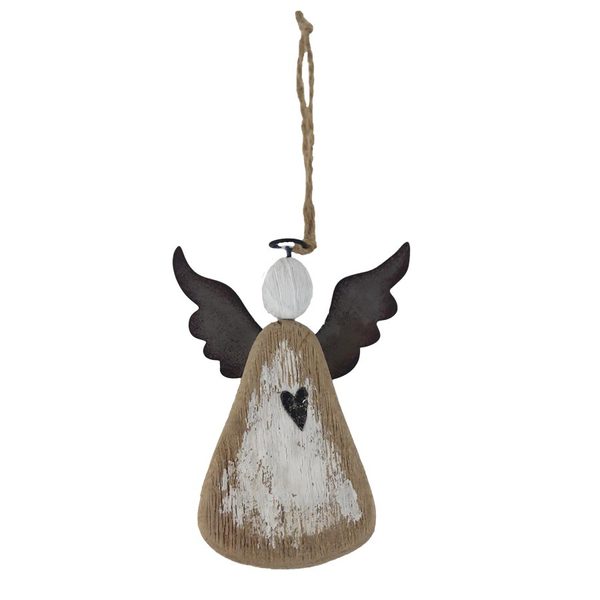 Anděl k zavěšení D7369 - 9 × 1.5 × 12.5 cm
