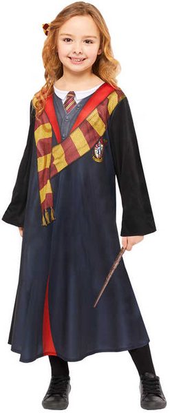 Karnevalový kostým Šaty Hermiona DLX (Harry Potter) vel. S (110-120cm) 4-6  let | Kostýmy pro děti | Mikaton.cz