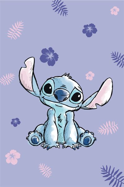 Mikroflanelová deka Lilo a Stitch 100x150 cm