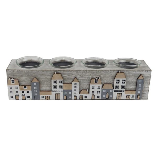 Svícen na 4 svíčky D6569 - 31 cm