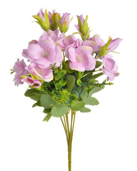 Umělá Jícnovka buket - fialovo-růžová