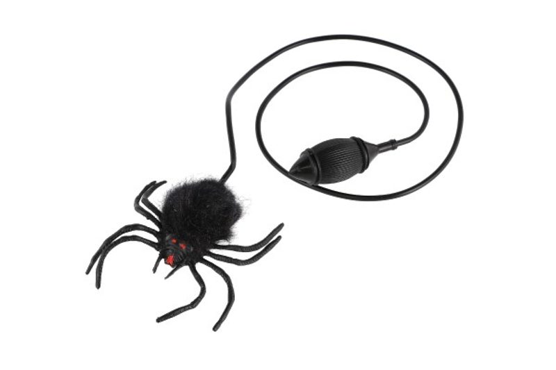 Pavouk skákající plyš/plast 7cm v sáčku