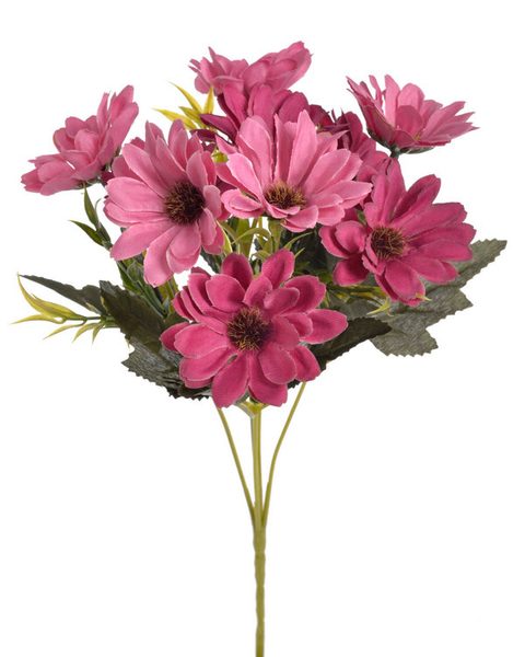 Kytice chryzantémy - tmavě růžová
