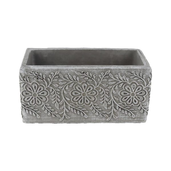 Cementový obal k osázení X7071/1 - 17 x 9 x 8 cm