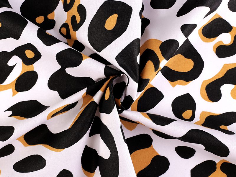 Bavlněná látka / plátno gepard