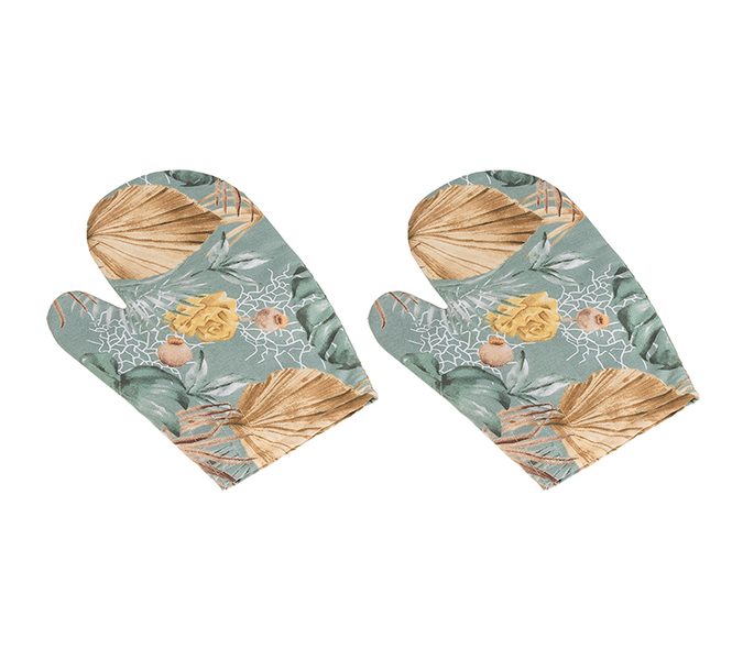 Kuchyňská chňapka - 2ks Šedá,Žlutá,Béžová CH/219 28x18 cm