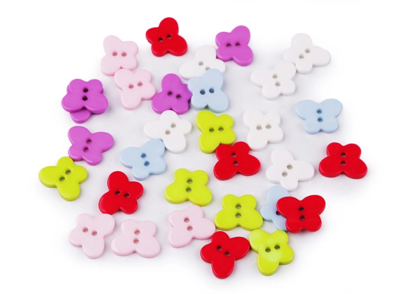 Knoflík motýl velikost 26" 50 kusů