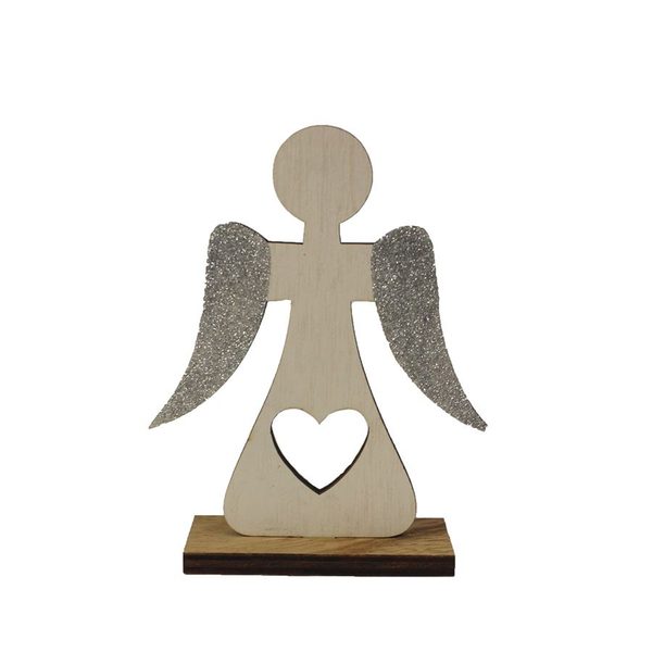 Dekorace anděl D2466/2 - 10 x 3 x 12,8 cm