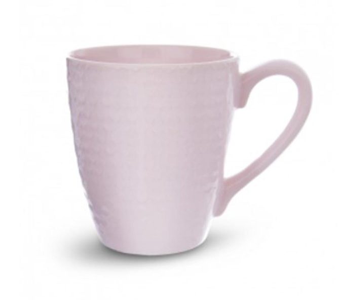 Hrnek RELIEF růžová 430 ml O0216