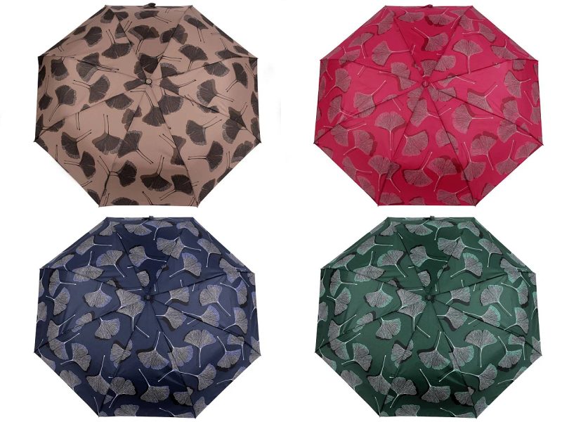 Dámský skládací vystřelovací deštník