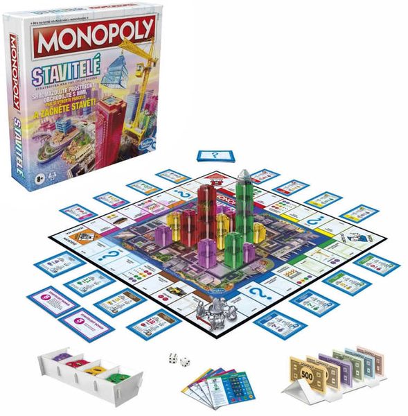 HASBRO Hra MONOPOLY Stavitelé CZ *SPOLEČENSKÉ HRY*