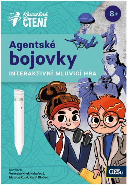 ALBI Kouzelné čtení Hra interaktivní Agentské bojovky