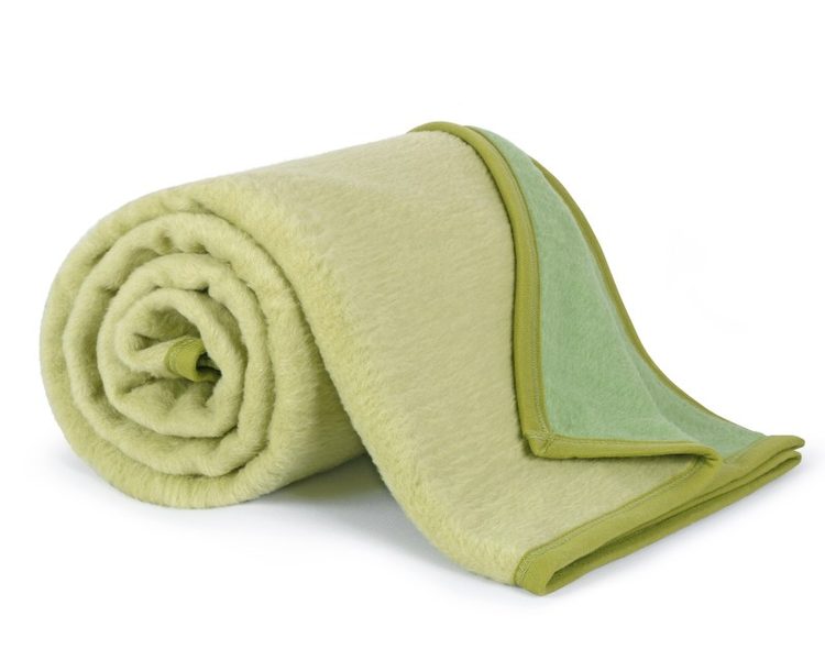 Přikrývka KIRA PLUS jednolůžková Zelená 2210/037 150x200 cm