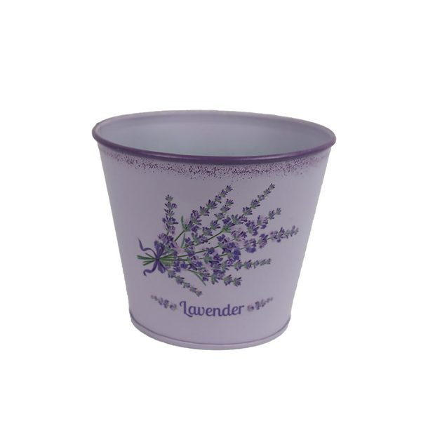 Květináč levandule K3572/1 - dia 12 × 10 cm