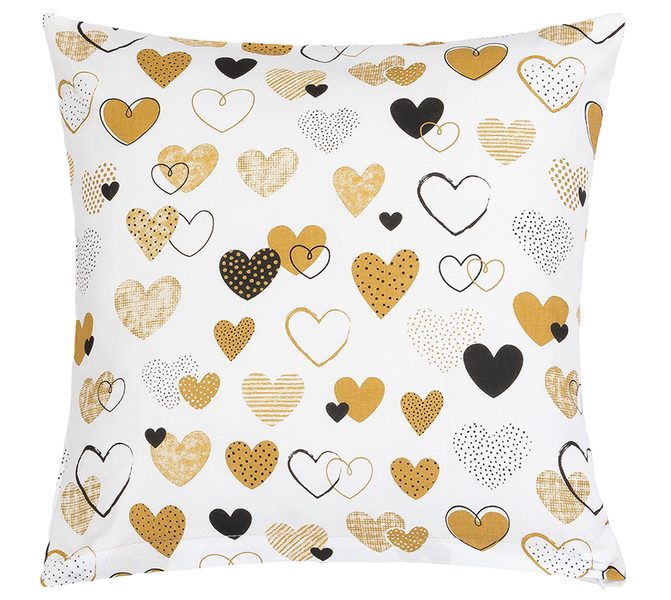 Povláček bavlněný Hořčicová 90/161 40x40 cm