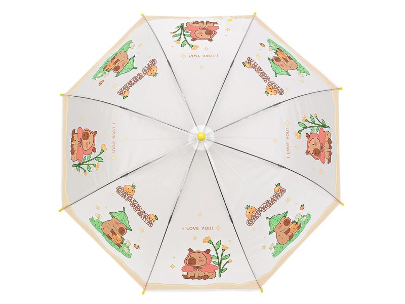 Dětský vystřelovací deštník kapybara