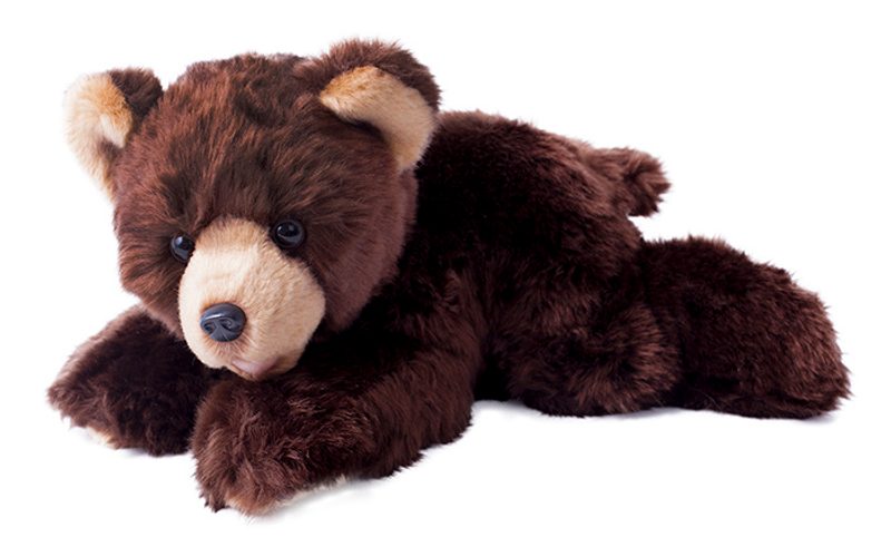 Plyšový medvěd 30cm ležící