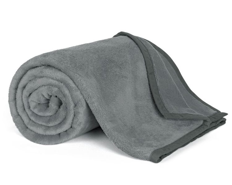 Přikrývka Korall micro Šedá 6014/042