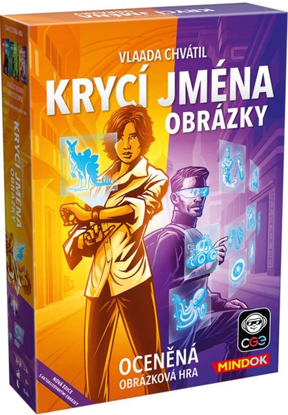 MINDOK HRA Krycí jména Obrázky 2025 *SPOLEČENSKÉ HRY*