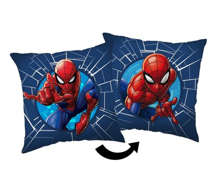 JERRY FABRICS Povlak na polštářek Spiderman blue 07 Bavlna, 40/40 cm