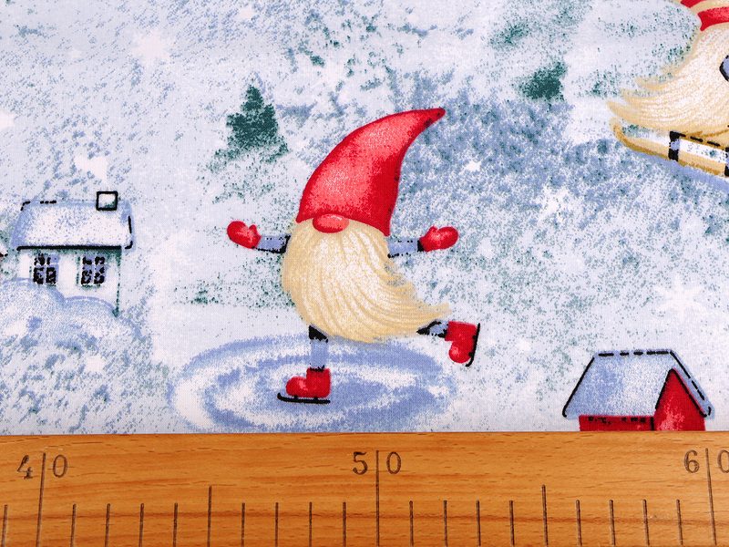 Vánoční bavlněná látka / plátno METRÁŽ