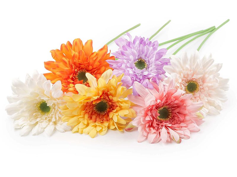 Umělá gerbera dlouhá