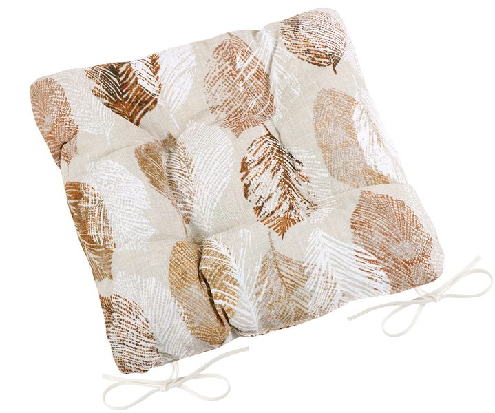 Sedák EMA prošívaný Béžová,Hnědá 41/565 40x40 cm