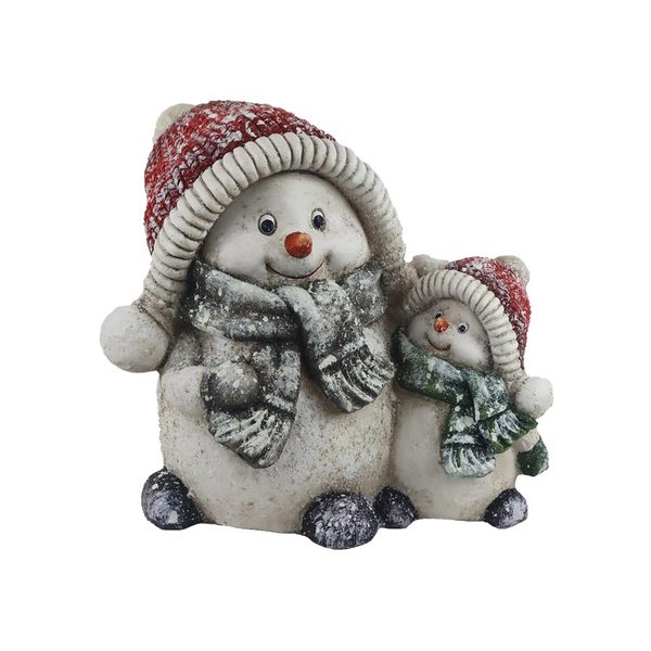 Dekorace sněhulák X6255 - 30 cm