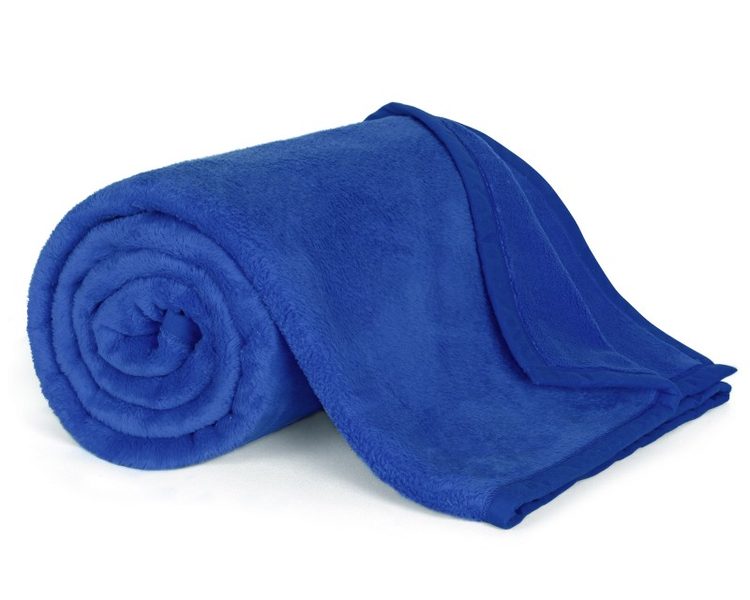 Přikrývka Korall micro jednolůžko Modrá 6014/048