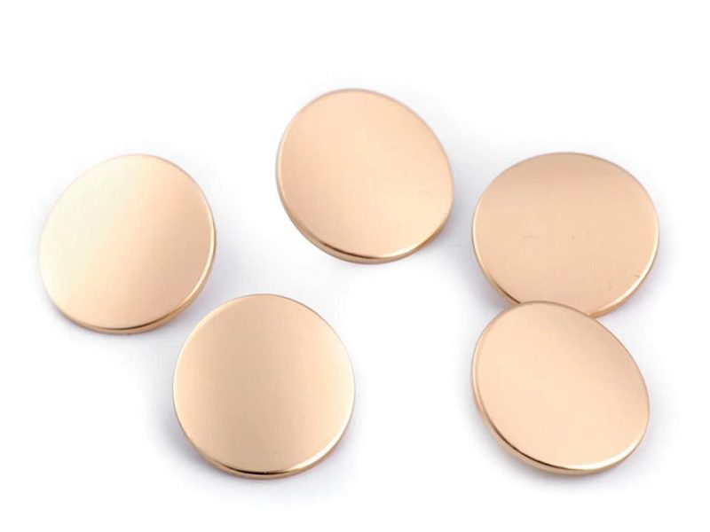 Kovový knoflík velikost 32" 5 ks