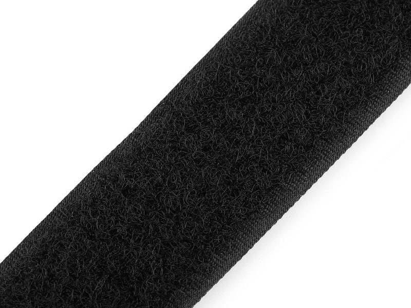 Suchý zip plyš šíře 38 mm METRÁŽ