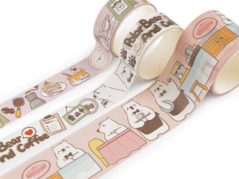 Washi ozdobná lepicí páska dětské motivy sada