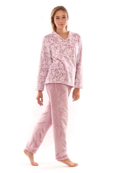 Domácí set oblečení Flora mauve mist