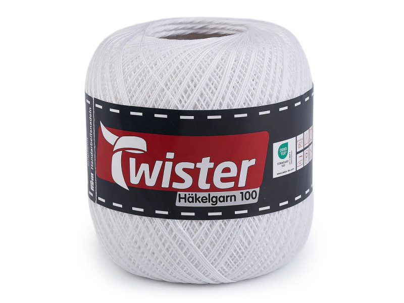 Bavlněná příze háčkovací Häkelgarn 100 g