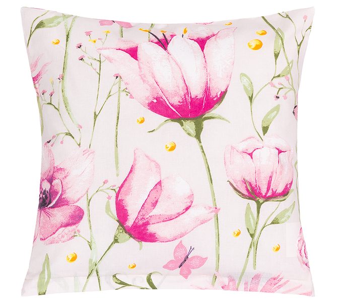 Povláček bavlněný Růžová 90/299 40x40 cm