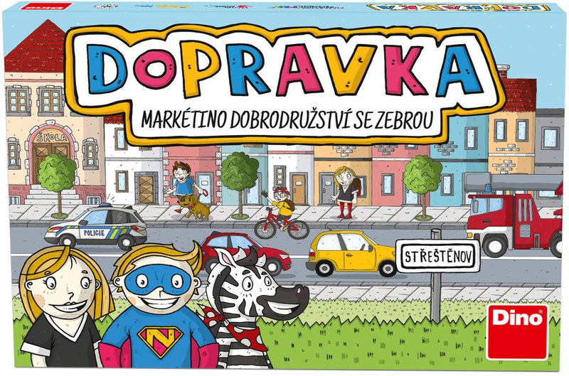 DINO Hra Dopravka rodinná desková
