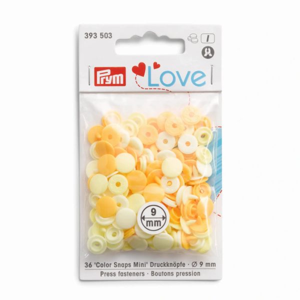 Patentky MINI "Color snaps" PRYM LOVE