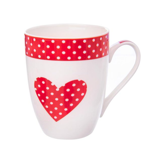 Hrnek porcelánový TEČKA 350 ml