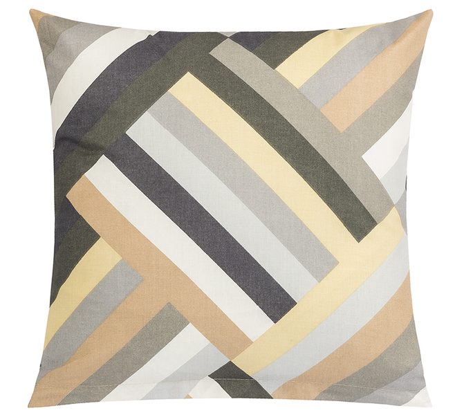 Polštářek ADÉLA Šedá,Béžová 55/231 40x40 cm