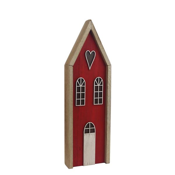 Dekorační domeček D6264/1 - 9 × 3 x 29,5 cm