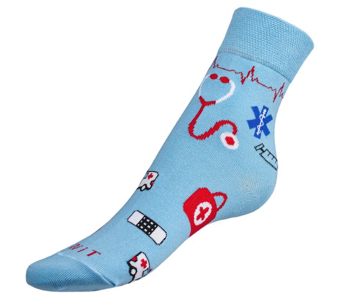 Ponožky Zdravotnictví 2 - 35-38 modrá