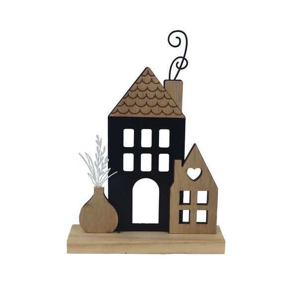 Dekorace domeček K4729 - 13.5×4×18