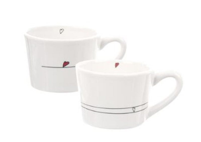 Hrnek LINKY, sada 2 ks O0252 - dia 8,5 x 6 cm