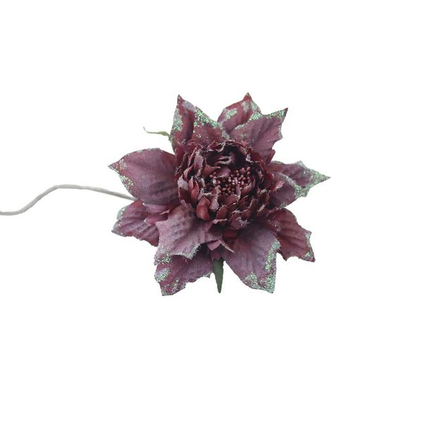 Dekorační květ X7628-09 - 24 × 11 × 5 cm