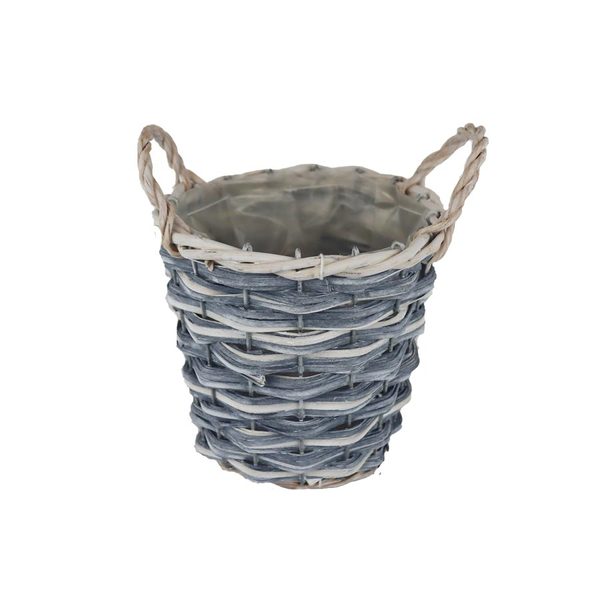 Obal šedý s plastem P2030/1 - dia 15 × 14 cm