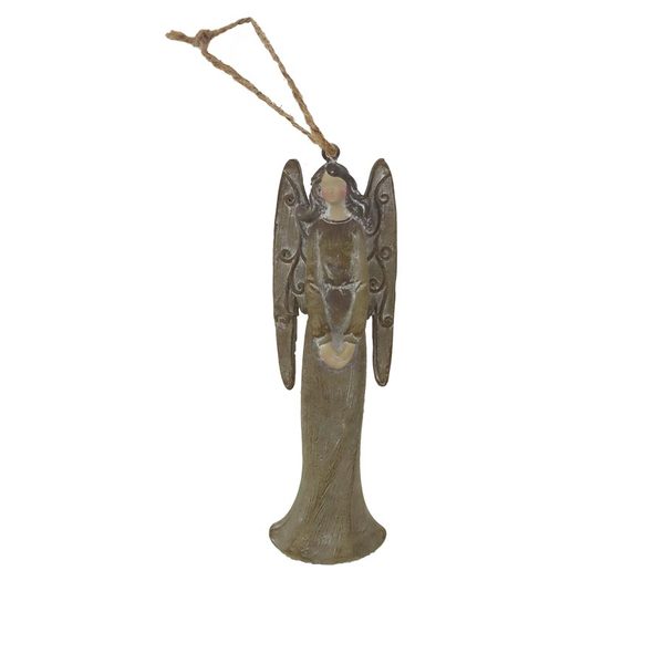 Anděl k zavěšení X7309 - 4.3 × 3.5 × 14 cm